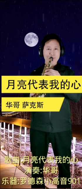 萨克斯演奏-月亮代表我的心